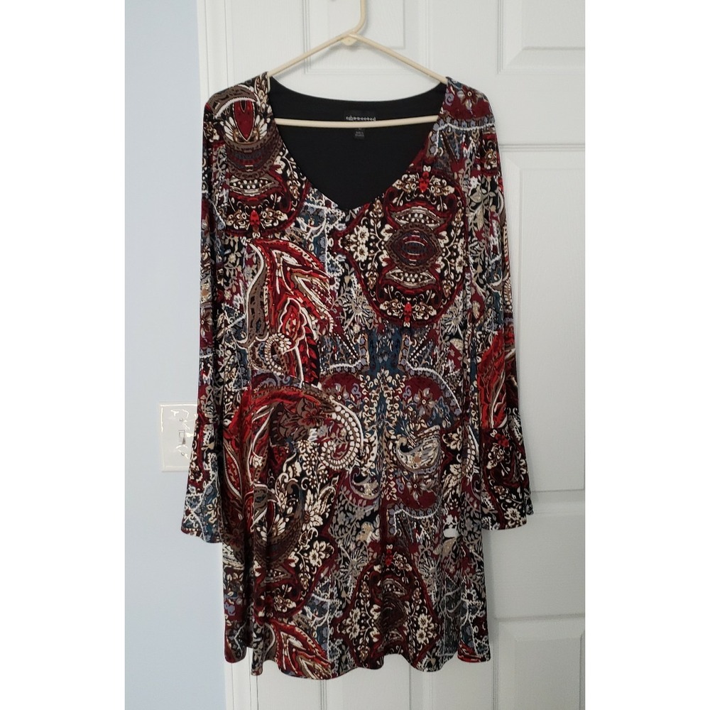 Connected Apparel Womans Dress Size 10 Knee Length - Picture 1 of 4